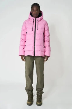 Alternative view of Tanta Nieve Quilted Raincoat - Moonlite Mauve
