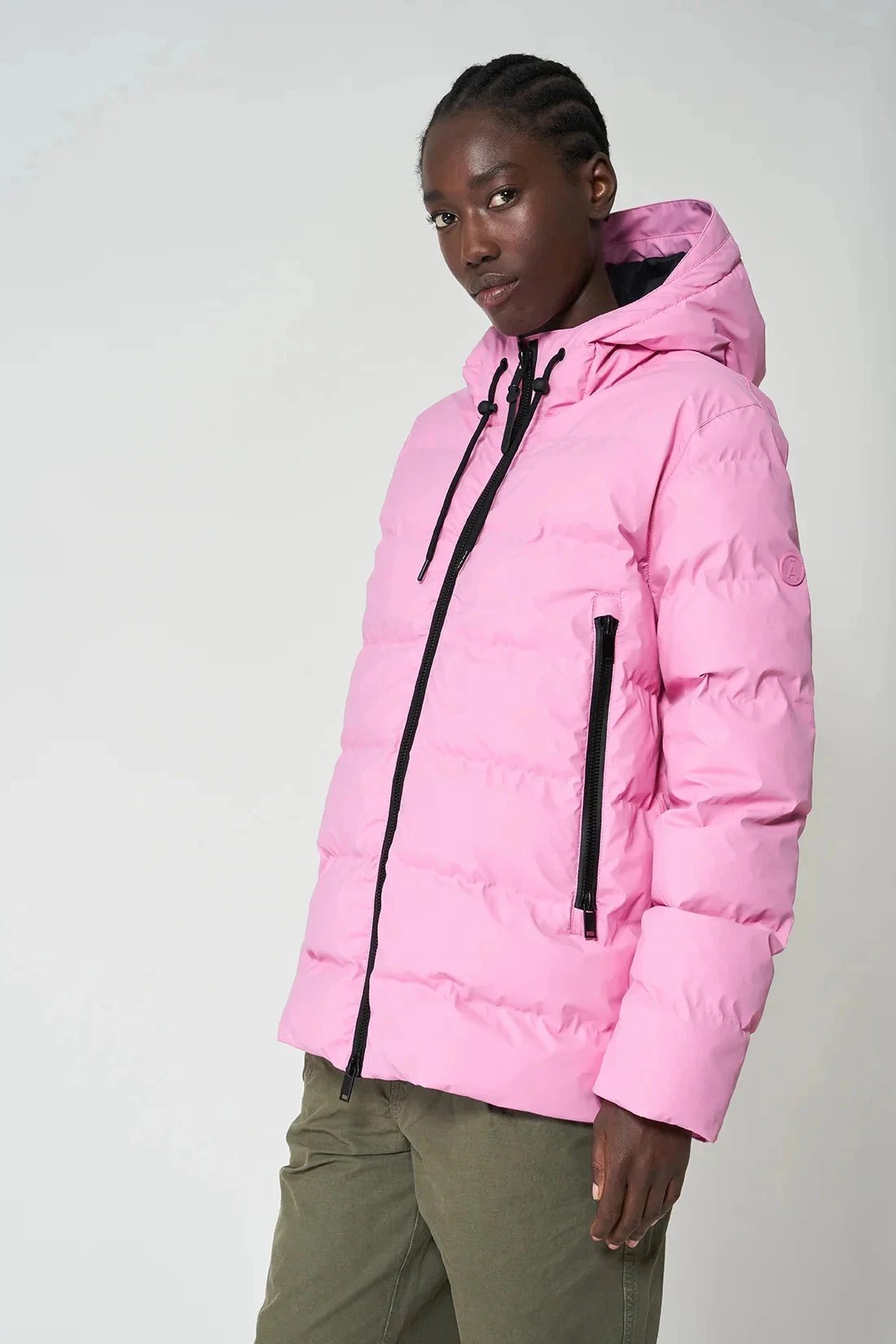 Tanta Nieve Quilted Raincoat - Moonlite Mauve 5 Tanta Nieve Quilted Raincoat - Moonlite Mauve - Image 3
