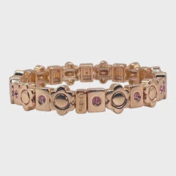 Coco & Jane Loves Rocky Jewels Bracelet - Pink -Lulu&M IMG 4878 1296x jpg