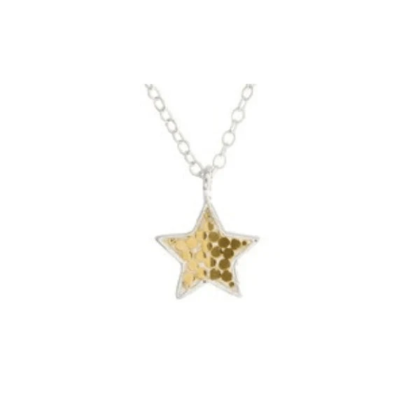 Anna Beck My Star Necklace - Silver & Gold 3 Anna Beck My Star Necklace - Silver & Gold