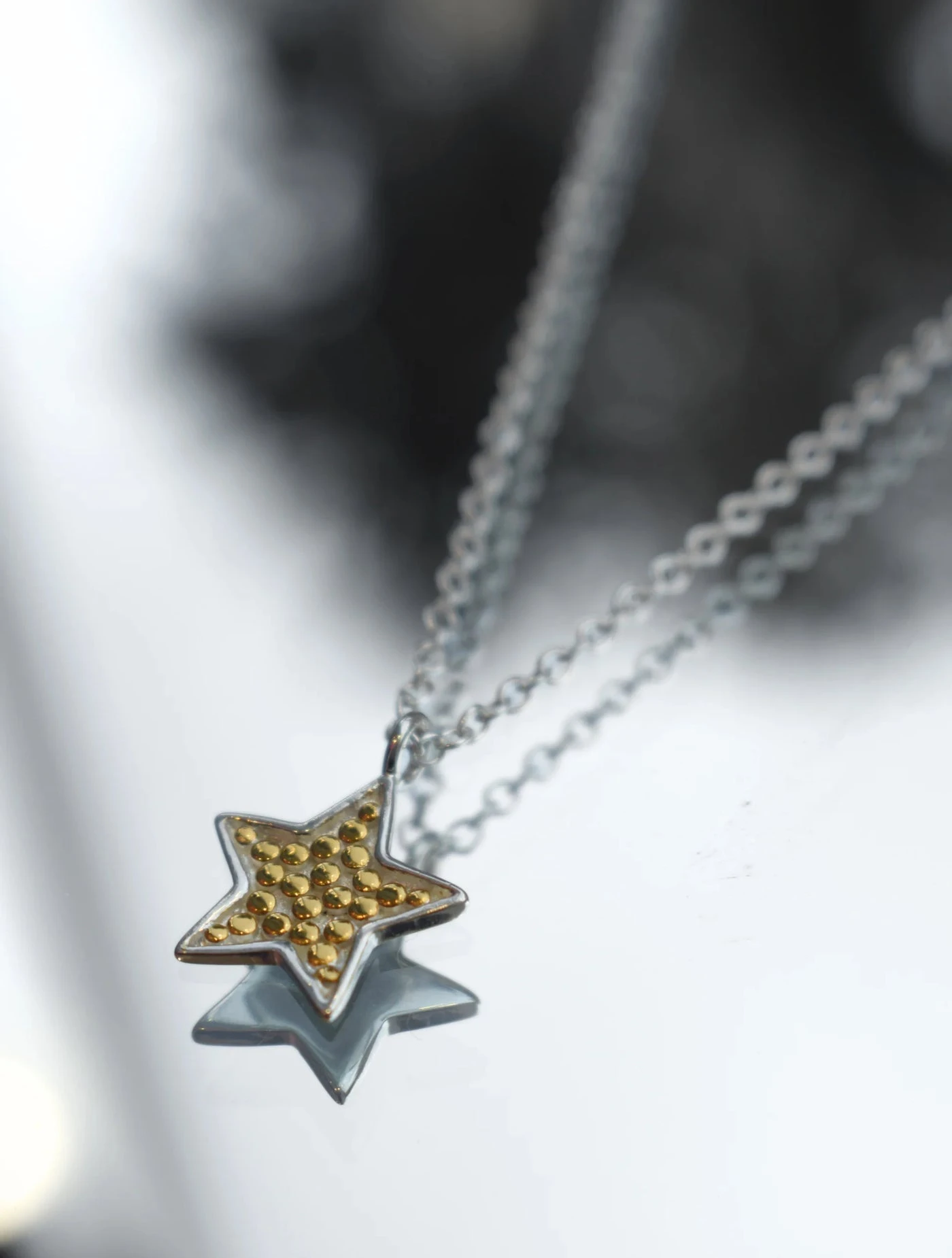 Anna Beck My Star Necklace - Silver & Gold 4 Anna Beck My Star Necklace - Silver & Gold - Image 2