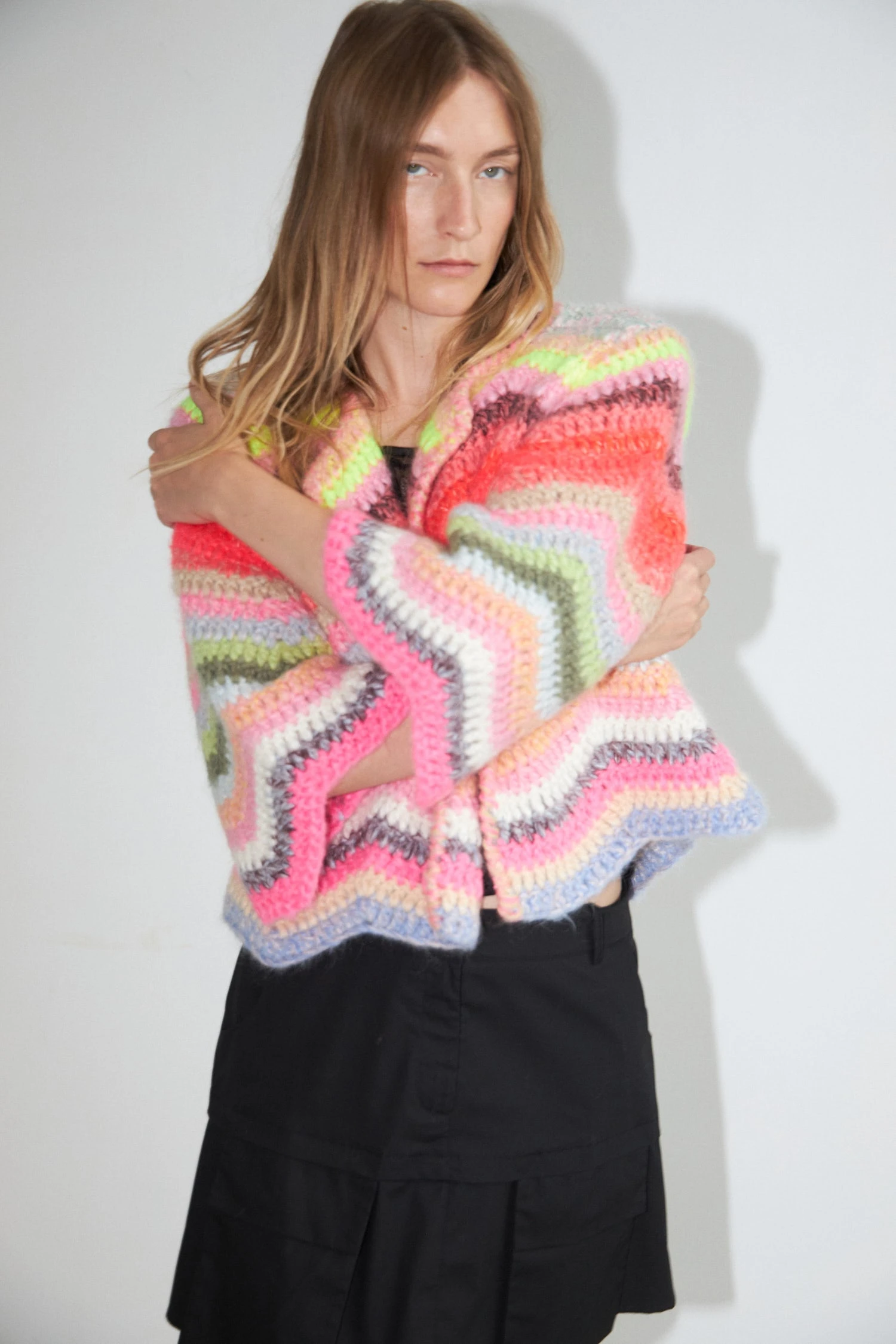 Dawn X Dare Ginza Knitted Jacket - Bold Multi 4 Dawn X Dare Ginza Knitted Jacket - Bold Multi - Image 2