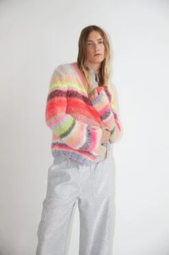 Dawn X Dare Gabi Cardigan - Bold Multi 6 Dawn X Dare Gabi Cardigan - Bold Multi -Lulu&M IMG 7272