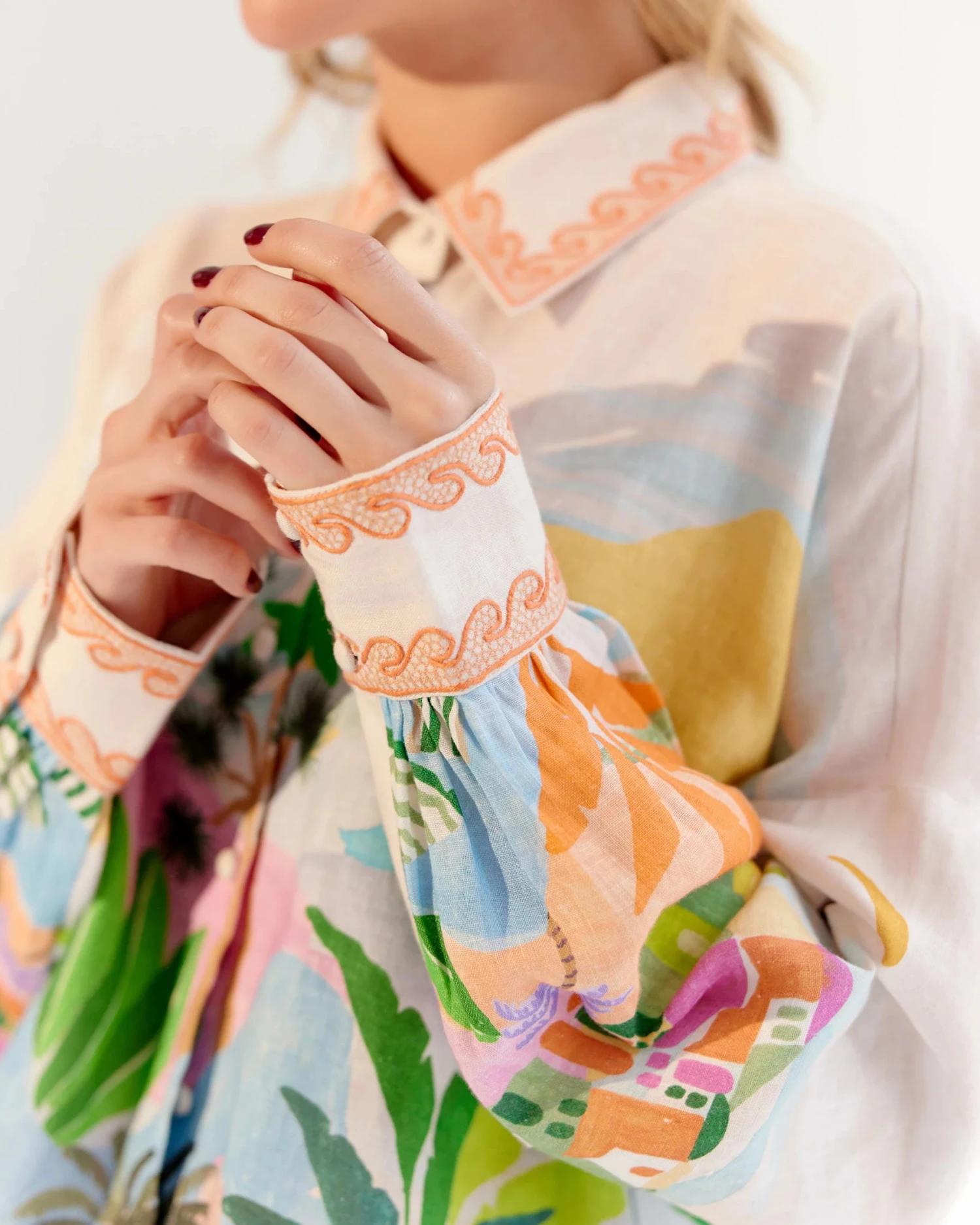 NOIB (No In Between) Fleur Shirt - By The Sea 4 NOIB (No In Between) Fleur Shirt - By The Sea - Image 2
