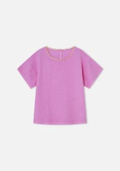 Dr Bloom Flake Linen Top - Pink 9 Dr Bloom Flake Linen Top - Pink -Lulu&M IMG 0007copia c9c84914 6c4e 497b 9a4f 5f9db0e02c8a jpg