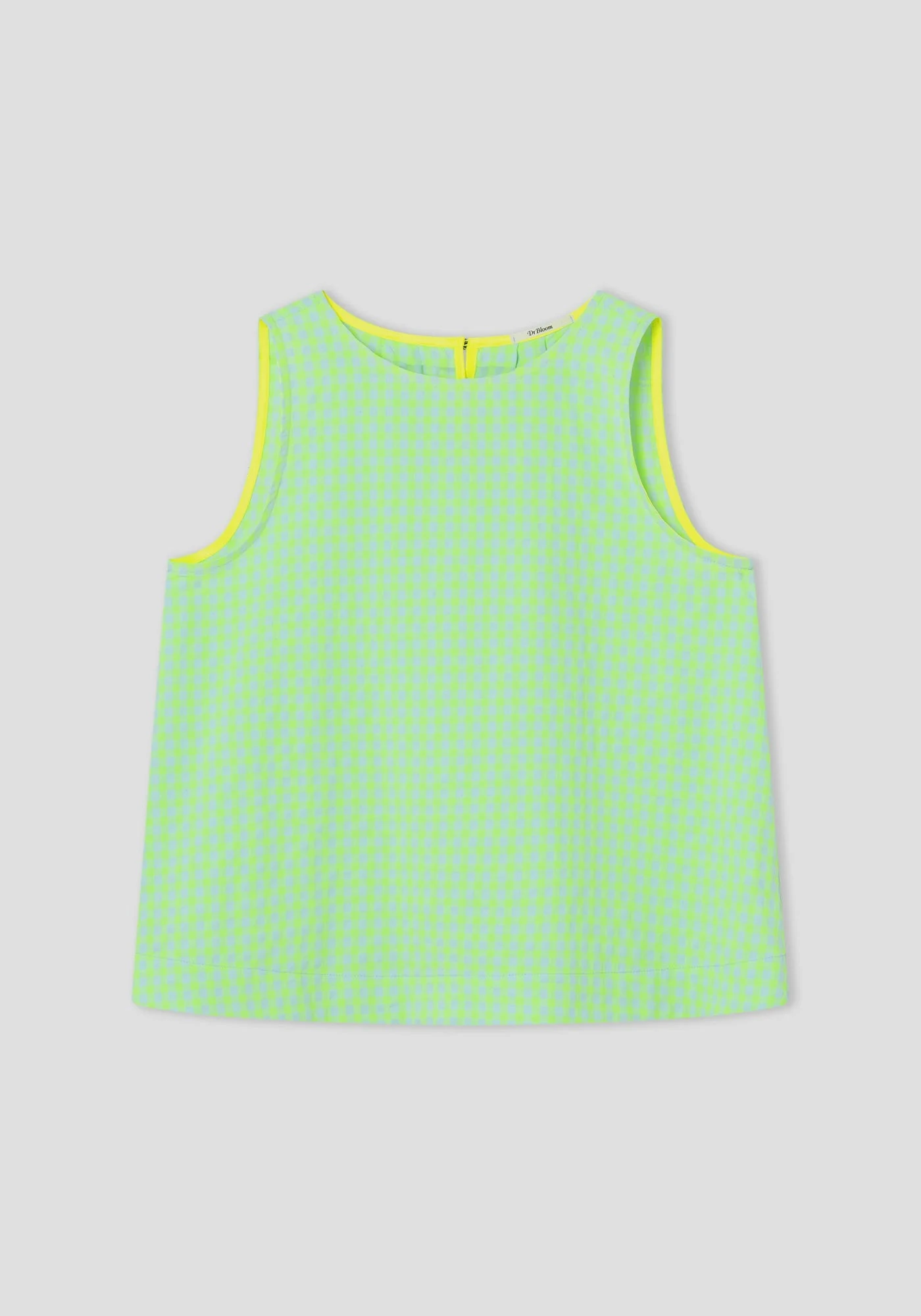 Dr Bloom Vichy Top - Neon Green 3 Dr Bloom Vichy Top - Neon Green