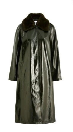 Jakke Lumi Rain Mac - Forest Green -Lulu&M IMG 0670