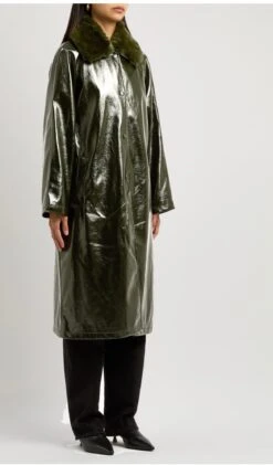 Alternative view of Jakke Lumi Rain Mac - Forest Green