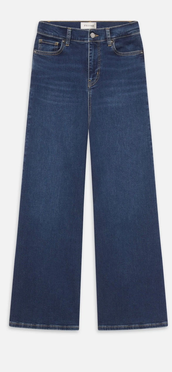 FRAME Le Slim Palazzo Jeans - Femma 5 FRAME Le Slim Palazzo Jeans - Femma - Image 3