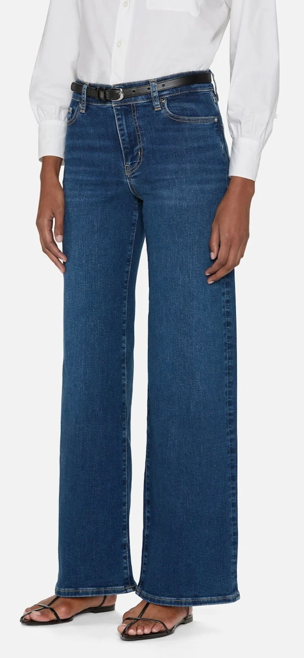 FRAME Le Slim Palazzo Jeans - Femma 4 FRAME Le Slim Palazzo Jeans - Femma - Image 2