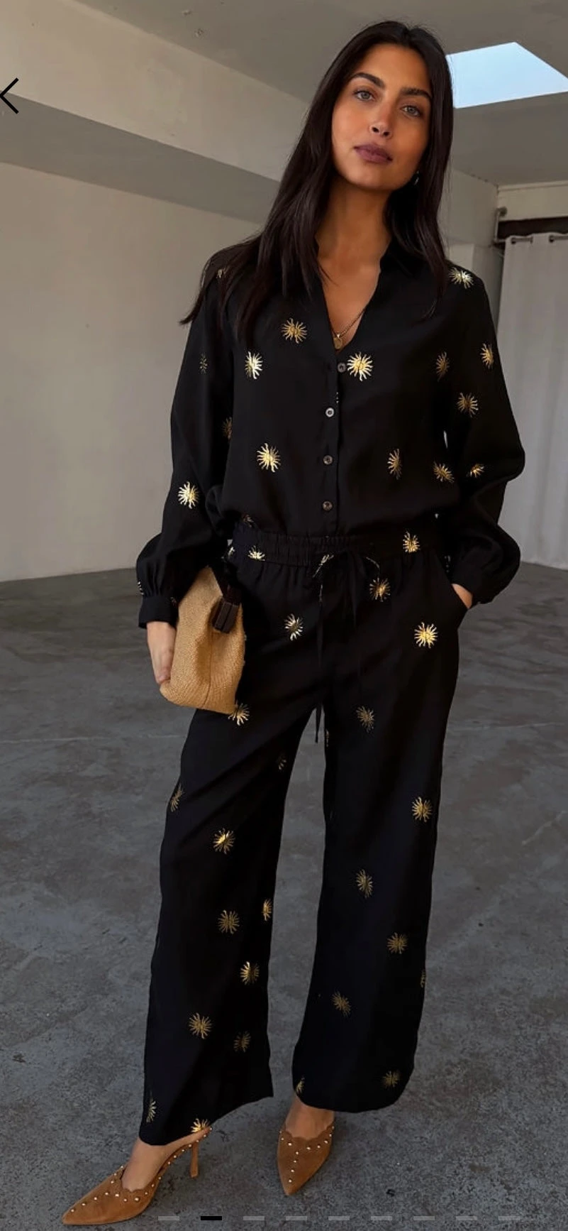 Never Fully Dressed Gold Sun Elissa Trousers 7 Never Fully Dressed Gold Sun Elissa Trousers - Image 5