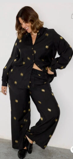 Never Fully Dressed Gold Sun Elissa Trousers 20 Never Fully Dressed Gold Sun Elissa Trousers -Lulu&M IMG 4408