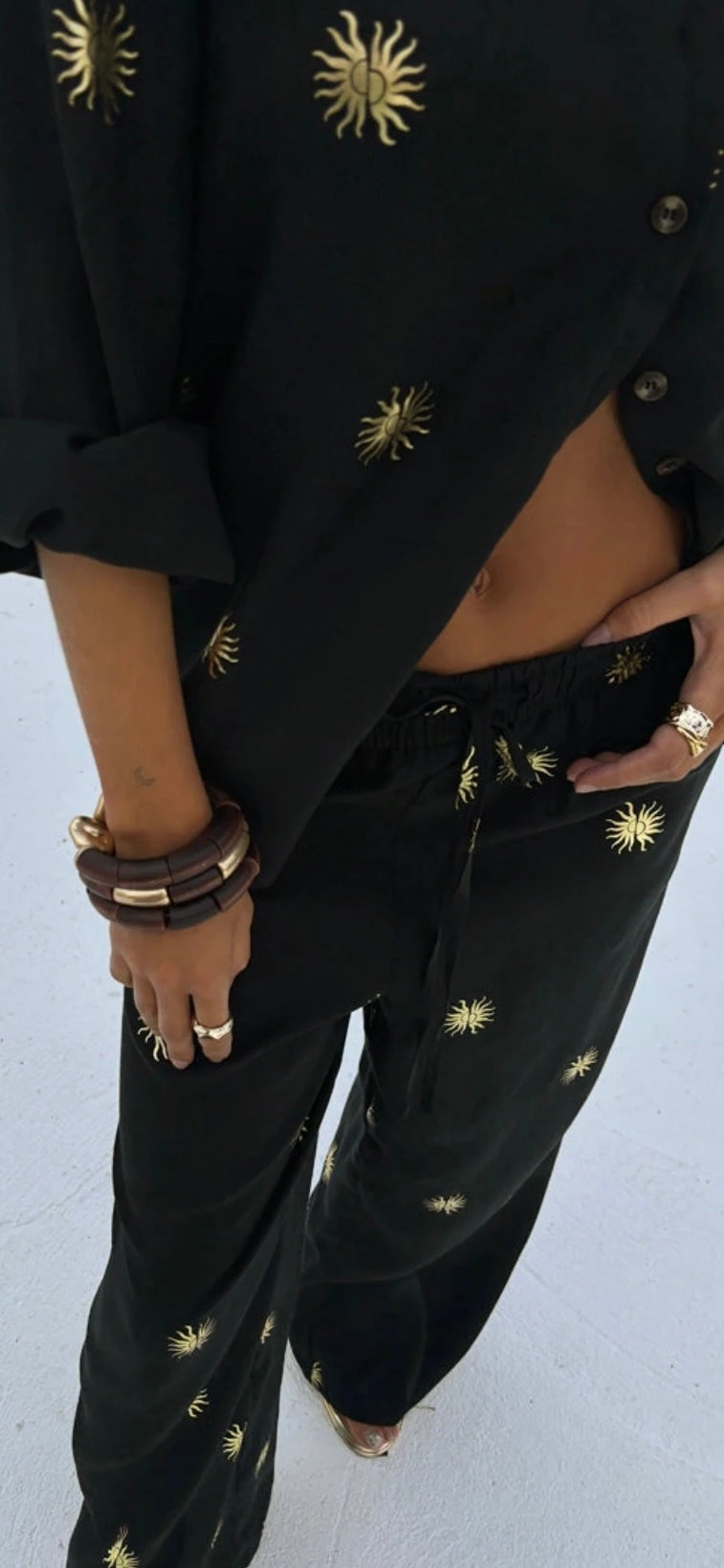 Never Fully Dressed Gold Sun Elissa Trousers 11 Never Fully Dressed Gold Sun Elissa Trousers - Image 9