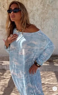 Never Fully Dressed Scenery Jem Dress - Blue 9 Never Fully Dressed Scenery Jem Dress - Blue - Image 7
