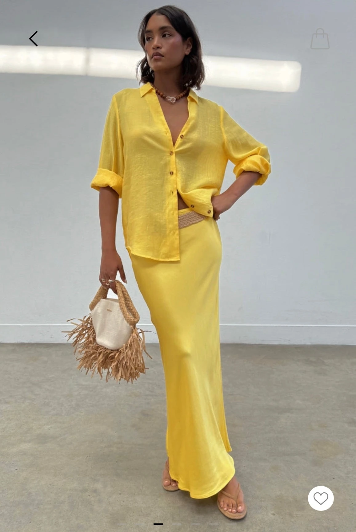 Never Fully Dressed Miley Shirt - Sunshine Yellow 7 Never Fully Dressed Miley Shirt - Sunshine Yellow - Image 5