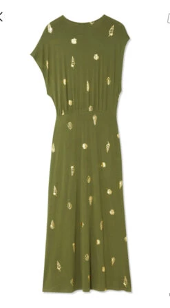 Never Fully Dressed Shell Midi Dress - Khaki 16 Never Fully Dressed Shell Midi Dress - Khaki -Lulu&M IMG 5099