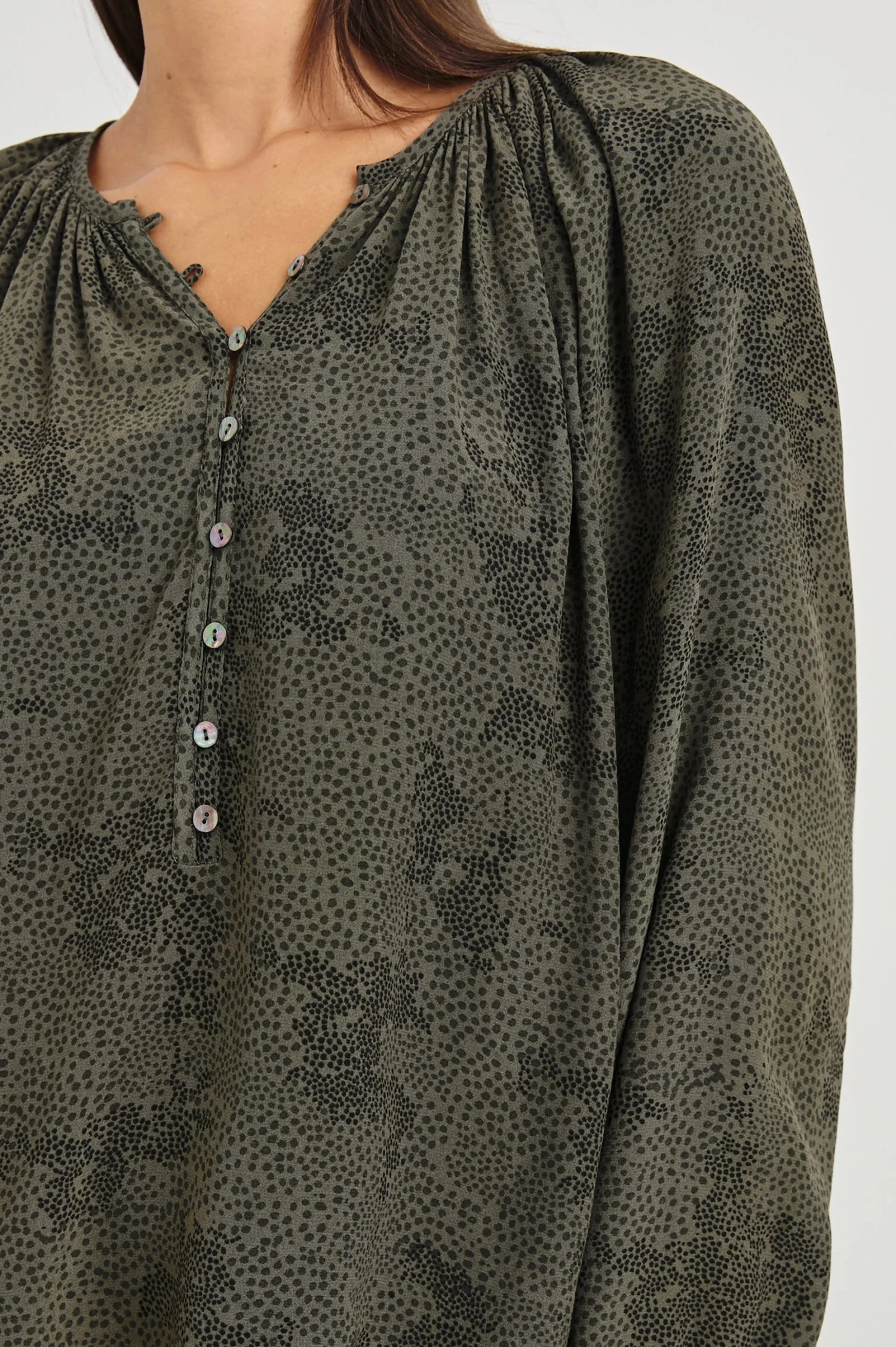 Rails Indi Top - Olive Pebble 4 Rails Indi Top - Olive Pebble - Image 2