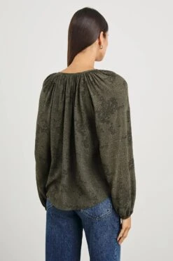 Rails Indi Top - Olive Pebble 10 Rails Indi Top - Olive Pebble -Lulu&M INDI OLIVE PEBBLE 5 1690x jpg