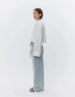 Alternative view of Day Birger Et Mikkelson Issa Shirt - Striped Cotton