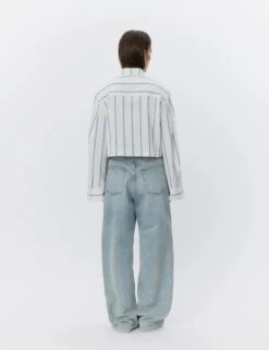 Day Birger Et Mikkelson Issa Shirt - Striped Cotton -Lulu&M Issa Striped Cotton Shirts Blouses DAY65243695 500129 COTTON STRIPE 2 jpg