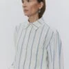 Day Birger Et Mikkelson Issa Shirt - Striped Cotton 1 Day Birger Et Mikkelson Issa Shirt - Striped Cotton -Lulu&M Issa Striped Cotton Shirts Blouses DAY65243695 500129 COTTON STRIPE 3 jpg