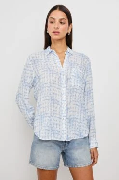 Rails Josephine Shirt - Diffused Plaid -Lulu&M JOSEPHINE DIFFUSED PLAID 3