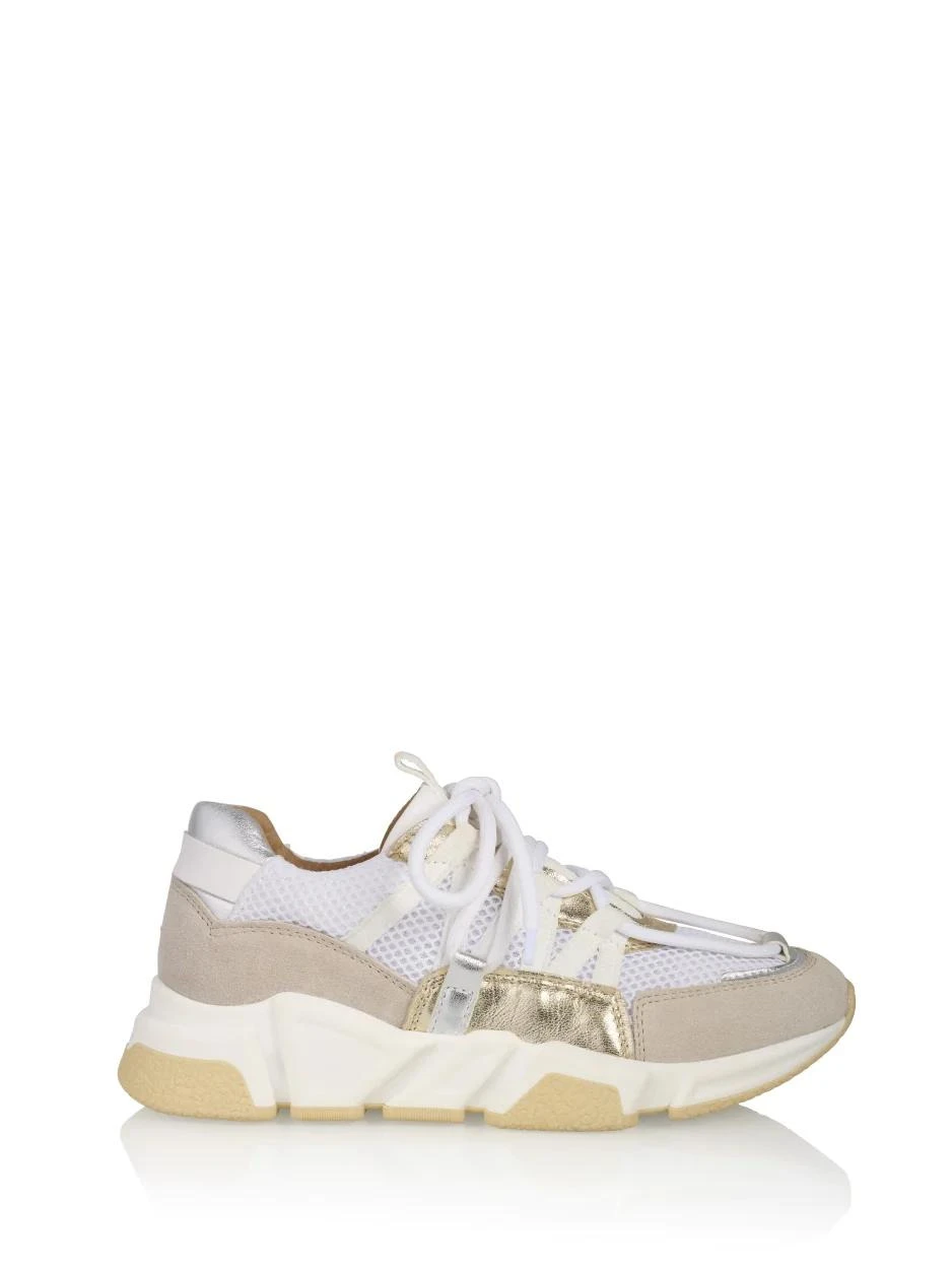 DWRS Los Angeles Trainers - White/Yellow Gold 3 DWRS Los Angeles Trainers - White/Yellow Gold