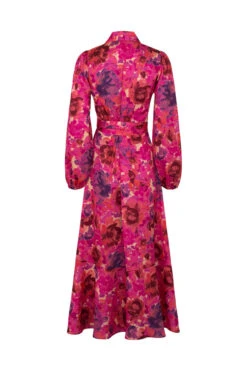 Alternative view of Cras Laracras Dress - Pink Garden