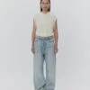 Day Birger Et Mikkelson Lise Matte Crepe Top - Winter White 1 Day Birger Et Mikkelson Lise Matte Crepe Top - Winter White -Lulu&M Lise Matte Crepe Shirts Blouses DAY65243713 110507 WINTER WHITE jpg