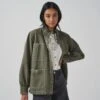 Seventy + Mochi Pablo Denim Jacket - Khaki 2 Seventy + Mochi Pablo Denim Jacket - Khaki -Lulu&M Look 18 1490 jpg