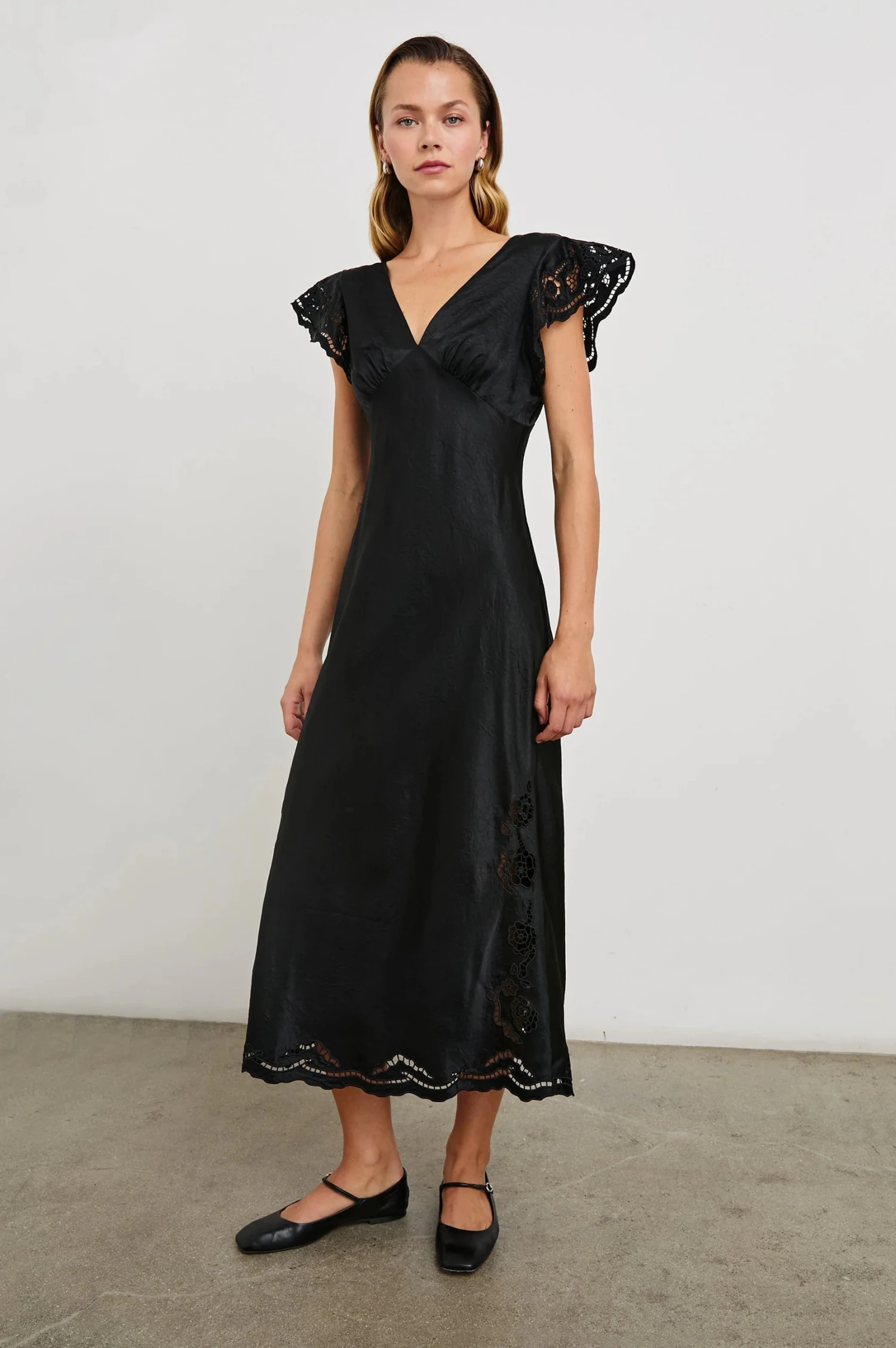 Rails McKenna Black Eyelet - Black 3 Rails McKenna Black Eyelet - Black
