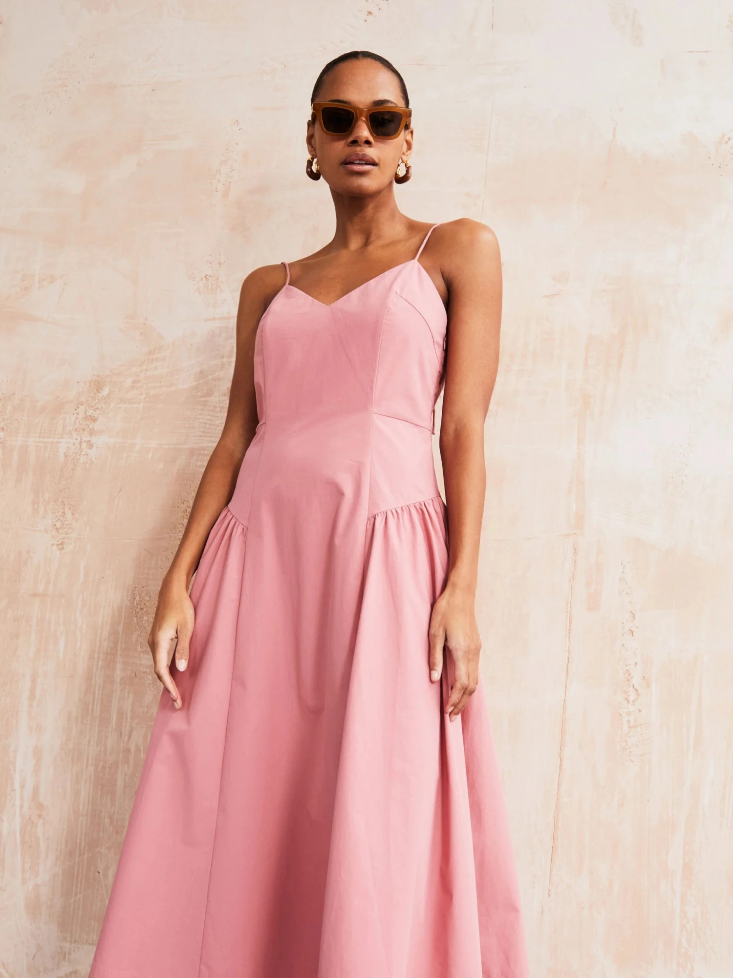 Vivere Mabel Sundress - Dusty Rose 4 Vivere Mabel Sundress - Dusty Rose - Image 2
