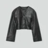 Day Birger Et Mikkelson Malik Polished Leather Jacket - Black -Lulu&M Malik Polished Leather Jacket DAY65243723 190303 BLACK jpg