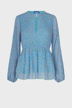 CRAS Melinda Blouse - Floral Blue