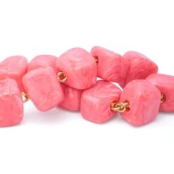 Alternative view of Vanessa Baroni Mini Organic Shaped Bracelet - Strawberry Icecream