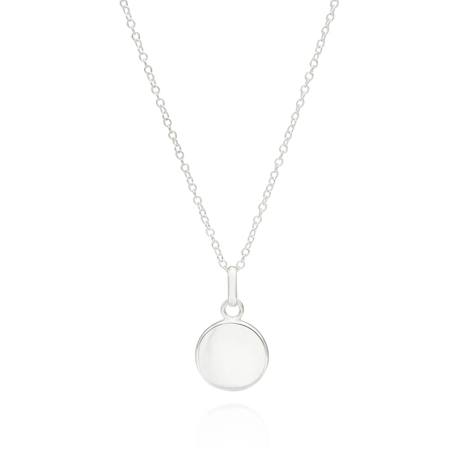Anna Beck Classic Medium Circle Necklace - Gold & Silver 5 Anna Beck Classic Medium Circle Necklace - Gold & Silver - Image 3