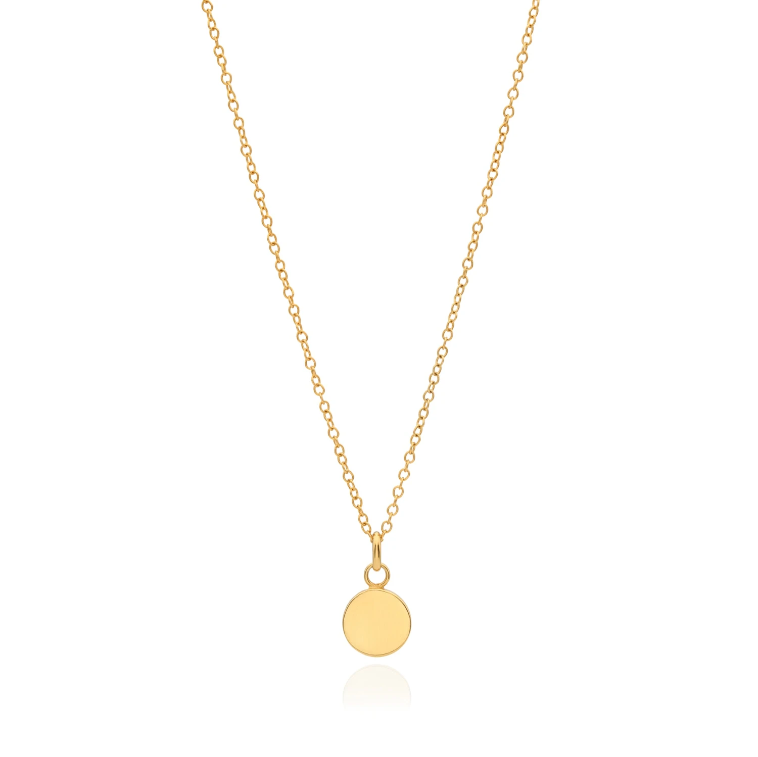 Anna Beck Small Circle Pendant - Gold 4 Anna Beck Small Circle Pendant - Gold - Image 2