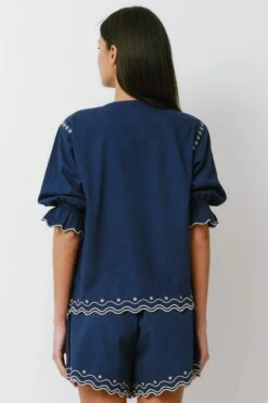 Alternative view of Seventy + Mochi Nina Top - Twilight