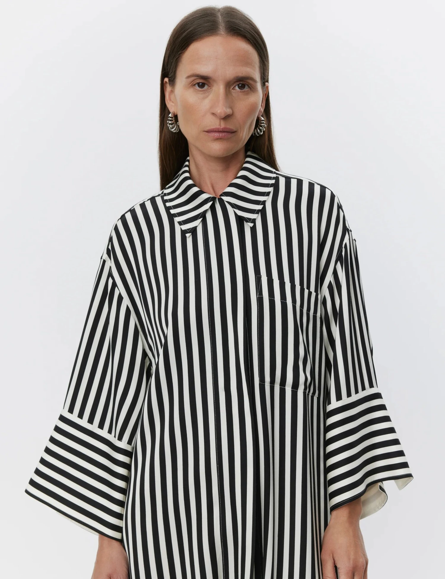 Day Birger Et Mikkelson Noe Striped Viscose Dress - Fluid Stripes 6 Day Birger Et Mikkelson Noe Striped Viscose Dress - Fluid Stripes - Image 4
