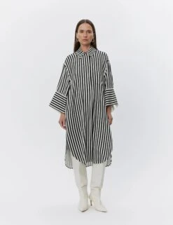 Day Birger Et Mikkelson Noe Striped Viscose Dress - Fluid Stripes 13 Day Birger Et Mikkelson Noe Striped Viscose Dress - Fluid Stripes -Lulu&M Noe Striped Viscose Dress DAY65243738 500143 FLUID STRIPES jpg