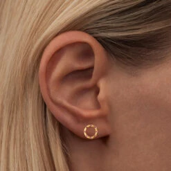LULU Copenhagen OMG Pink Earring - Gold Plated 7 LULU Copenhagen OMG Pink Earring - Gold Plated -Lulu&M OMG 1 PCS GOLD PLATED Ear stud 1 pcs LULU1359 Pink 1 1000x jpg