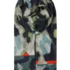 Ombre CAMO Scarf - Blue / Green 1 Ombre CAMO Scarf - Blue / Green -Lulu&M OM 2440 1