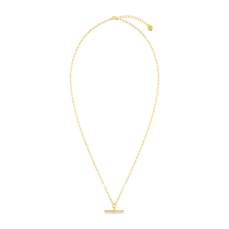 Orelia Chunky T-Bar Necklace 5 Orelia Chunky T-Bar Necklace - Image 3
