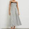 Rails Primrose Dress - Ivory Jet Gingham 1 Rails Primrose Dress - Ivory Jet Gingham -Lulu&M PRIMROSE IVORY JET GINGHAM 1
