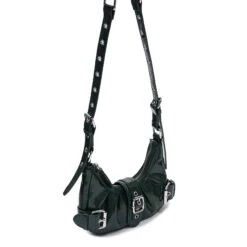 Alternative view of Nunoo Palma City Leather Bag - Dark Green