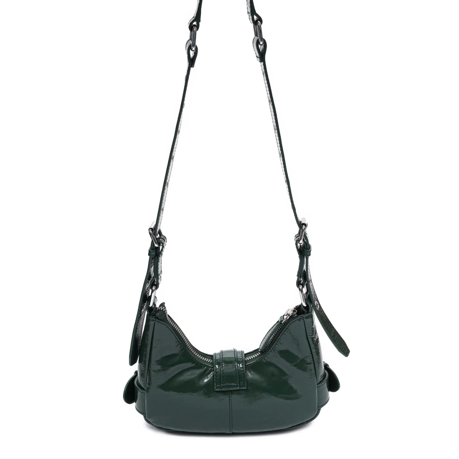 Nunoo Palma City Leather Bag - Dark Green 6 Nunoo Palma City Leather Bag - Dark Green - Image 4