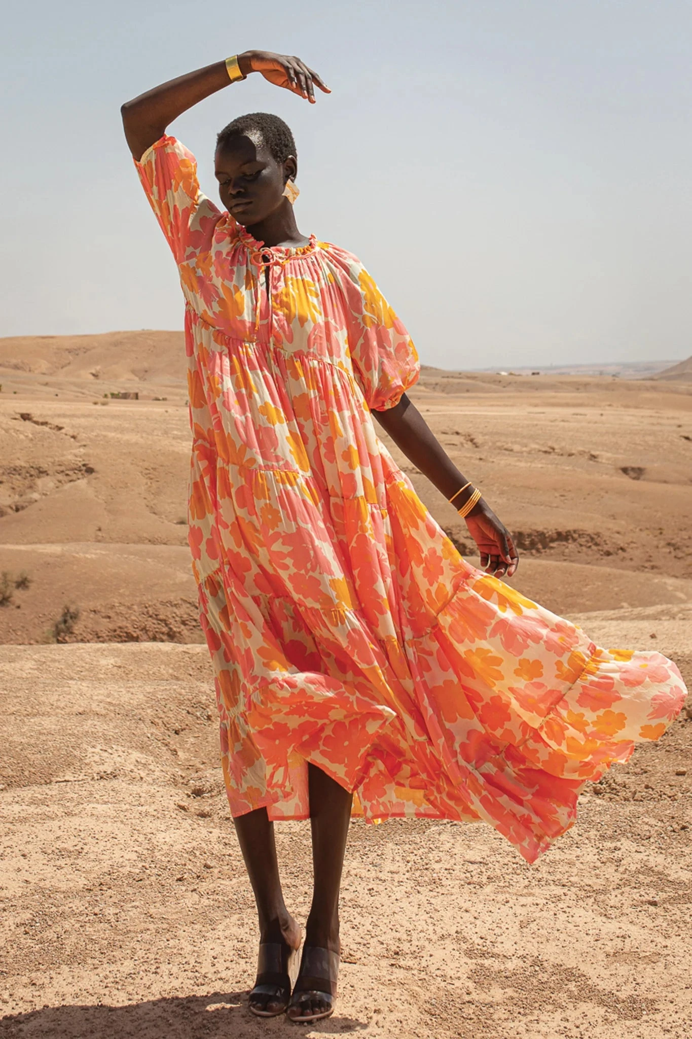 Poppy Field The Label Emiri Maxi Dress - Coquita Anis 7 Poppy Field The Label Emiri Maxi Dress - Coquita Anis - Image 5