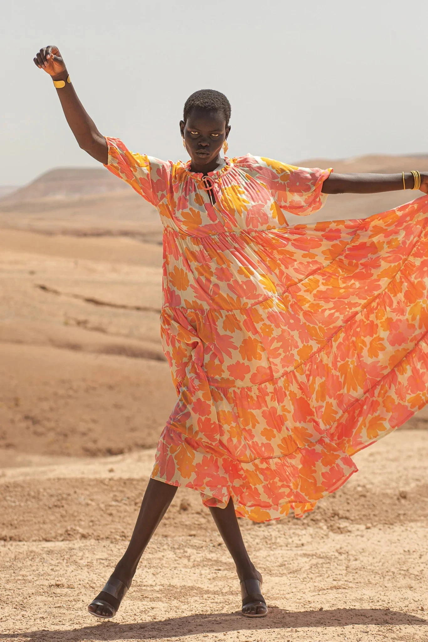 Poppy Field The Label Emiri Maxi Dress - Coquita Anis 9 Poppy Field The Label Emiri Maxi Dress - Coquita Anis - Image 7