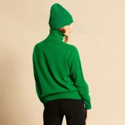 Green Thomas Hat - Jungle Green 9 Green Thomas Hat - Jungle Green -Lulu&M RIBBEDHATgreenthomas 45 7 jpg