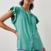 Rails Ruthie Top - Basil 2 Rails Ruthie Top - Basil -Lulu&M RUTHIE BASIL 1